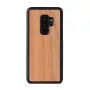 Smartphone-Hülle man and wood für Samsung Galaxy S9 Plus — Cappuccino Schwarz