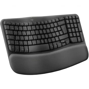 Wave Keys wireless ergonomic Tastatur - GRAPHITE - NLB - 2.4GHZBT - NA - CENTRAL-419 - UNIVERSAL