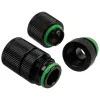BitsPower G1/4 Zoll Außengewinde-Wasserauslass Touchaqua – 2er-Pack, schwarz