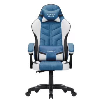 Huzaro Force 2.7 Schwarz Carbon Gaming-Stuhl Blau