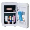 Mini-Kühlschrank Adler AD 8084G — kompakt grau 12V/230V, 4 L Kapazität, tragbar, rechts angeschlagene Tür