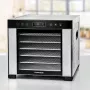ROMMELSBACHER DA 950, Schwarz, Edelstahl, Edelstahl, LCD, 99 h, 6000 cm², 380 x 394 mm