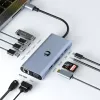 USB-C 11-in-1 Adapter Hawk HW-HUB1101 — Multiport-Hub mit 11 Anschlüssen