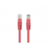 Lanberg PCU6-20CC-0025-R Cat.6 UTP Patchkabel, 0,25 m, Rot, 10er-Pack