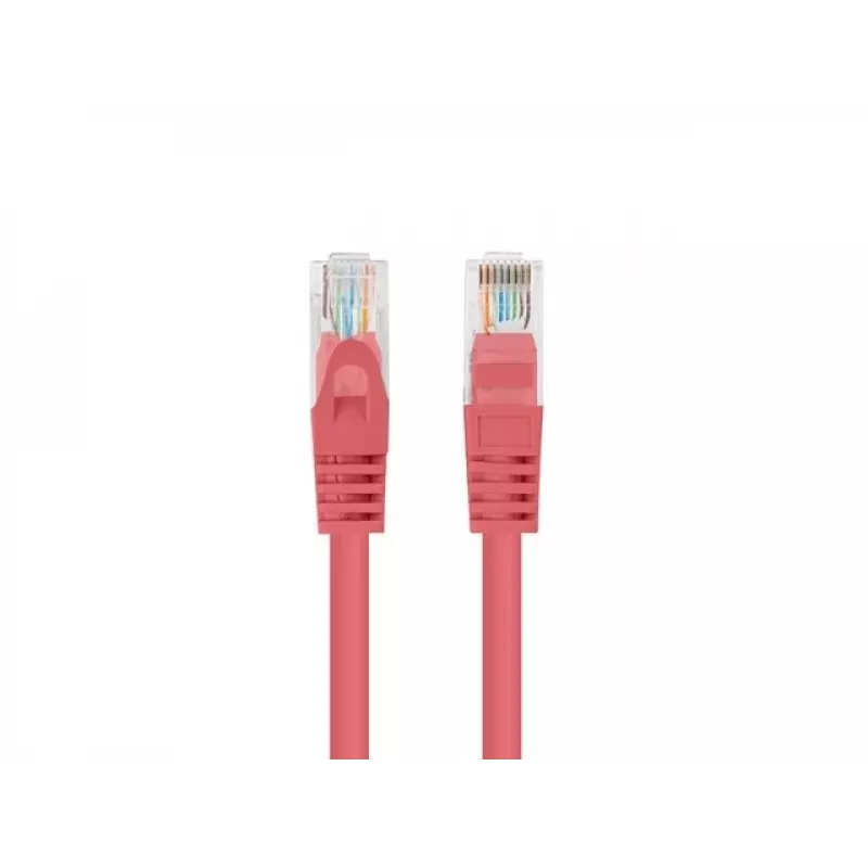Lanberg PCU6-20CC-0025-R Cat.6 UTP Patchkabel, 0,25 m, Rot, 10er-Pack
