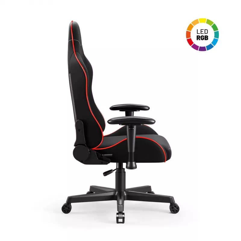 Gaming-Stuhl Diablo X-Starter Schwarz LED — Diablo X-Starter Gaming-Stuhl mit integrierter LED-Beleuchtung