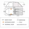Vango TESOMEGA0000002 Grün