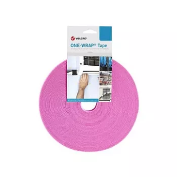 Velcro One Wrap Tape Kabelbinder Velcro Polypropylen (PP) Pink 25.000 mm × 10 mm