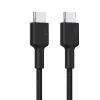 Aukey CB-CD45 USB-C-auf-USB-C-Kabel, Quick Charge, 0,9 m, schwarz