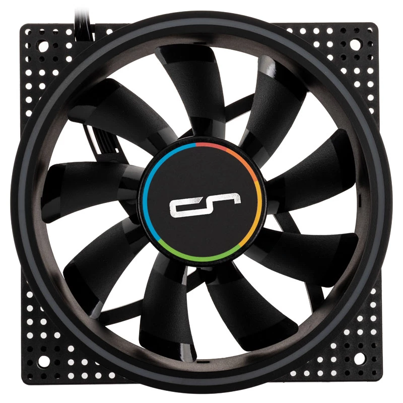 Cryorig Crona S CR-XRS3 PWM ARGB Gehäuselüfter, 3er-Pack, 120 mm, schwarz