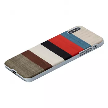 man and wood Handyhülle für iPhone XS Max — corallina white