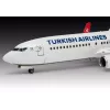 Kunststoff-Modellflugzeug REVELL Boeing 737-800 Turkish Air Maßstab 1:144