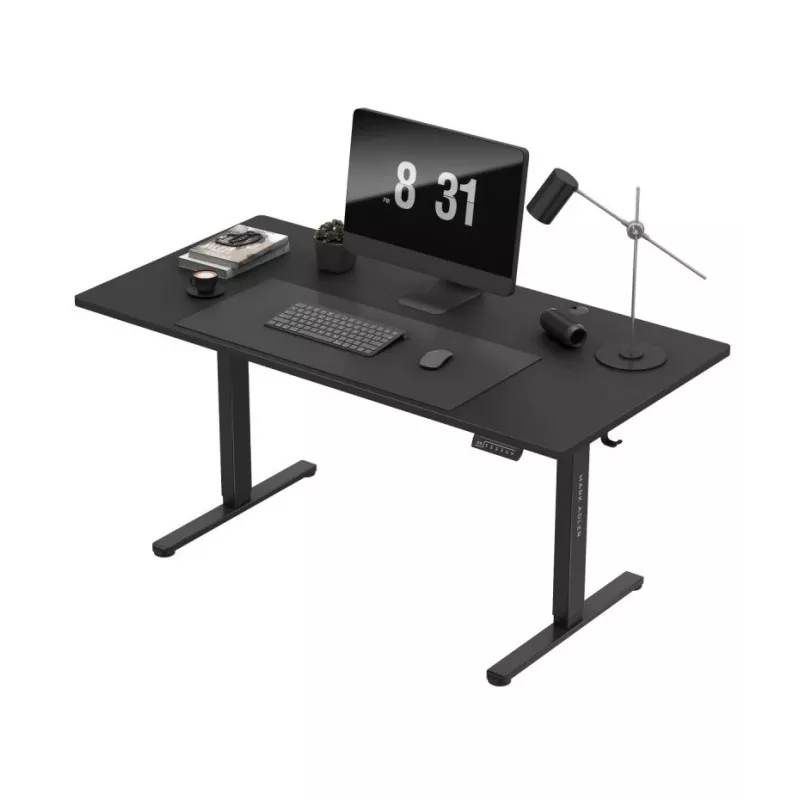 Mark Adler MA-Leader 7.6 elektrisch höhenverstellbarer Schreibtisch, 160×80 cm, schwarz