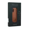 Mujjo Full Leather Case MagSafe Case für iPhone 17 Braun