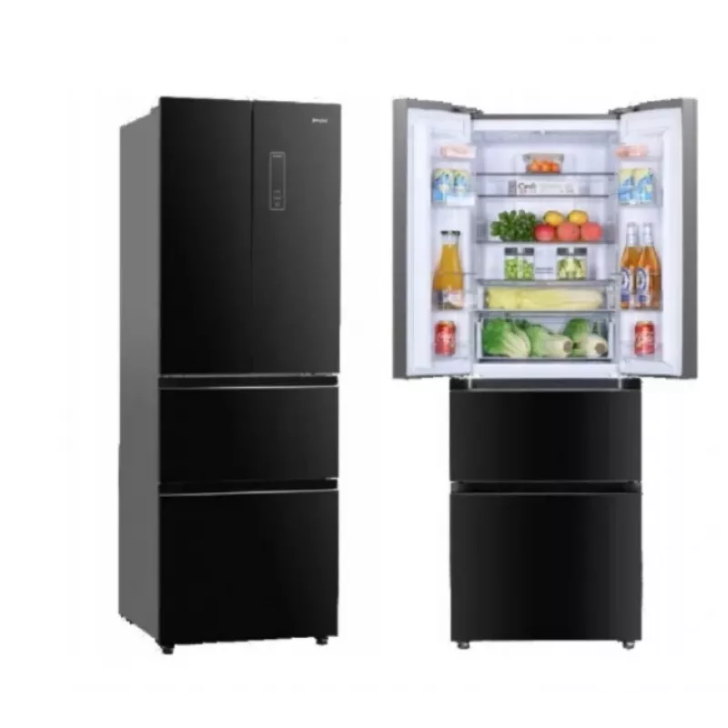 French-Door-Kühl-Gefrierkombination Sam Cook PSC-WG-1020AA/B 351 l, Energieeffizienzklasse E, schwarz