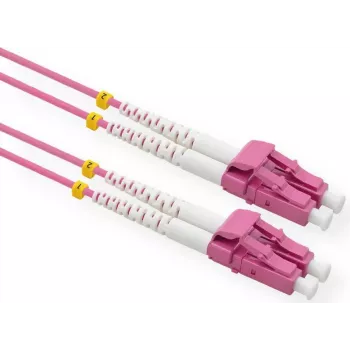 VALUE - Patchkabel - LC Multi-Mode (M) auf LC Multi-Mode (M) - 3 m - Glasfaser - 50/125 Mikrometer - OM3 - Halogenfrei - Violett (21.99.8833)