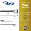 Akyga AK-T1-250 250 W TFX-Netzteil, 80 PLUS Gold, aktive PFC, 80-mm-Lüfter, grau