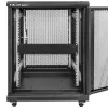 Qoltec 54512 19" Rack-Blindplatte, 2U, Stahl