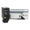 Lexmark 81C0X40 Toner Cartridge für CX735adse, Gelb, Return Program