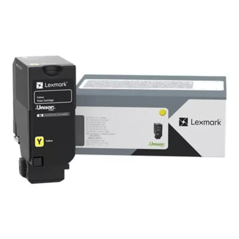 Lexmark 81C0X40 Toner Cartridge für CX735adse, Gelb, Return Program