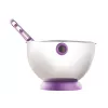 Rührschüssel- und Schneebesen-Set ViceVersa Kogel Mogel Violett – Arbeitsplattenschüssel mit passendem Schneebesen, Modell 16242