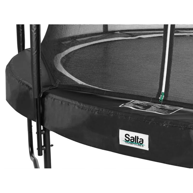 Salta Premium Schwarz Edition COMBO - 251 cm Freizeit-/Gartentrampolin