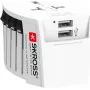 SKROSS MUV USB Weltadapter Netzadapter 2x USB