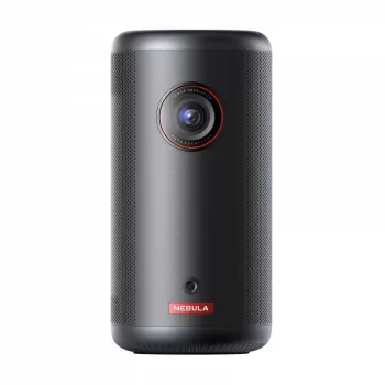 Anker Nebula Capsule 3 Laser Mini tragbarer Projektor, Full HD, 300 ANSI Lumen, Schwarz