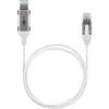 Goobay Ethernet-Kabel USB-A 3.0 auf RJ45 schlank 5 m - verbindet Router, Modem oder (74381)