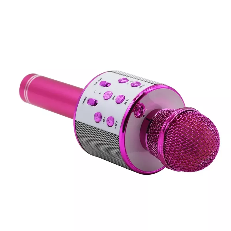 Mikrofon MANTA MIC11-PK Pink — kabelgebunden 3,5 mm Klinke, leichter Handapparat