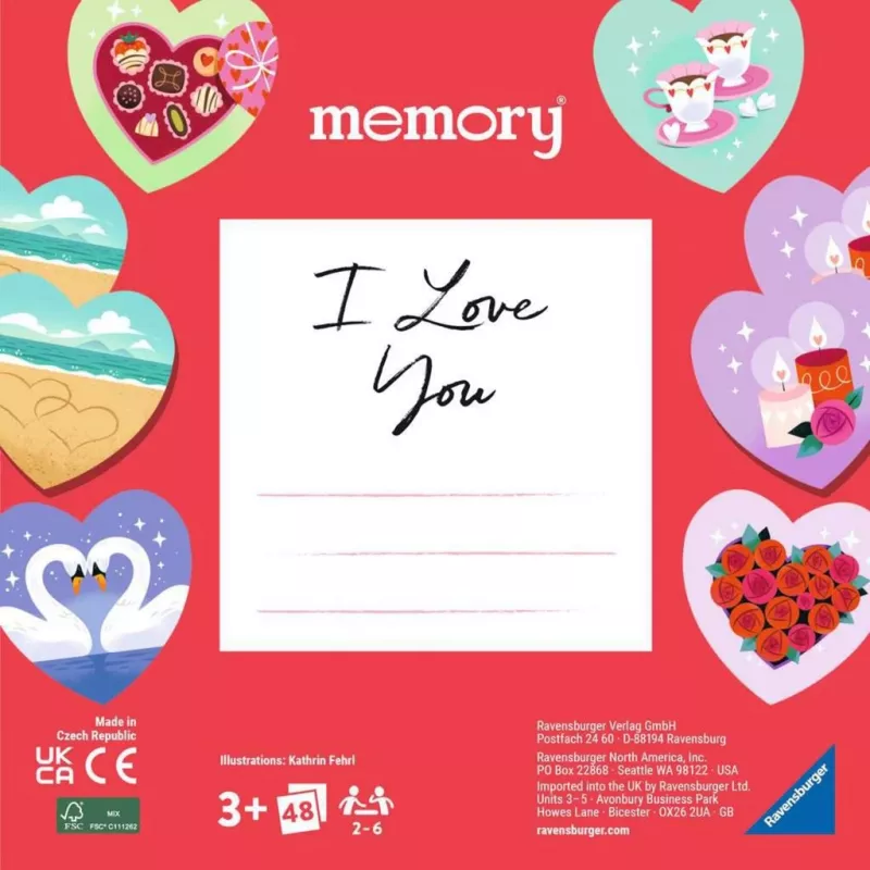 memory moments - I love you, Memory-Spiel