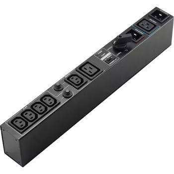 Bluewalker PowerWalker MBS - Umleitungsschalter (Rack - rack-mountable) - AC 208/220/230/240 V - Ausgangsanschlüsse: 6 - 48,3 cm (19) - Schwarz (UPS2005)