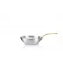 Wok-Sauté-Pfanne Pensofal 4904‑E 28 cm mit Griff aus Gussmessing