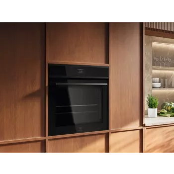 Einbau-Backofen Electrolux EOE8P39H schwarz pyrolytisch, elektrisch, multifunktional, schwarz