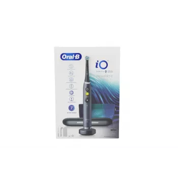 Elektrische Zahnbürste BRAUN Oral‑B iO9 Schwarz Special Edition — schwarz, wiederaufladbar, oszillierend‑rotierend & Mikrovibrationen