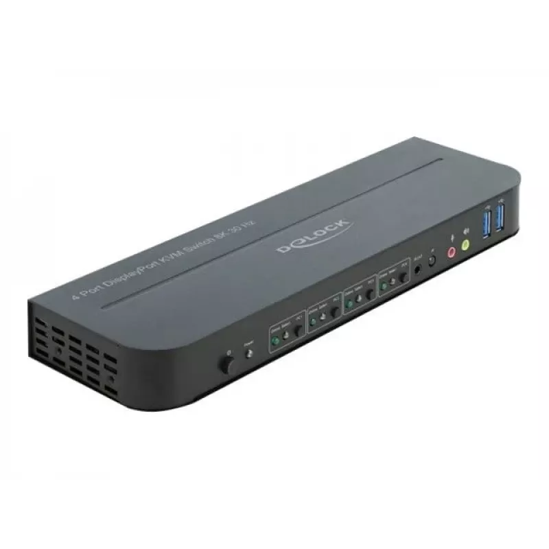 KVM-Switch DeLOCK 11484 Schwarz