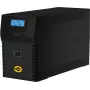 Unterbrechungsfreie Stromversorgung ORVALDI ID2K0CH Line-Interactive 2 kVA / 1200 W, 24 V, 9 Ah Batterien, LCD, USB, kompakt schwarz