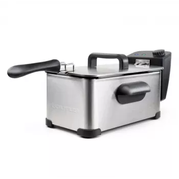 Fritteuse Taurus Fry 3 Single – 3 L Kapazität, 2000 W, Edelstahl, einstellbarer Thermostat 150–190°C