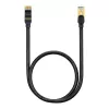 Baseus Ethernet RJ45, 10Gbps, 1m Netzwerkkabel (schwarz)