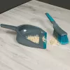 Beldray LA049254EU7 Küchen-Kehrschaufel mit Handfeger, grau/blau
