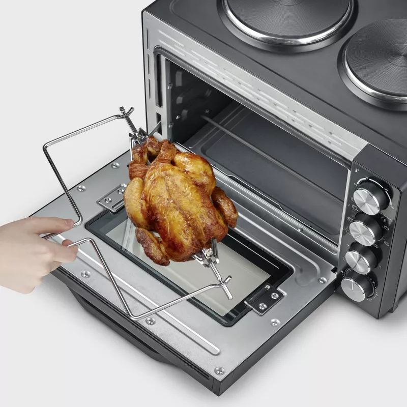 Toaster-Ofen Severin TO 2074 30L 2500W Schwarz Grill