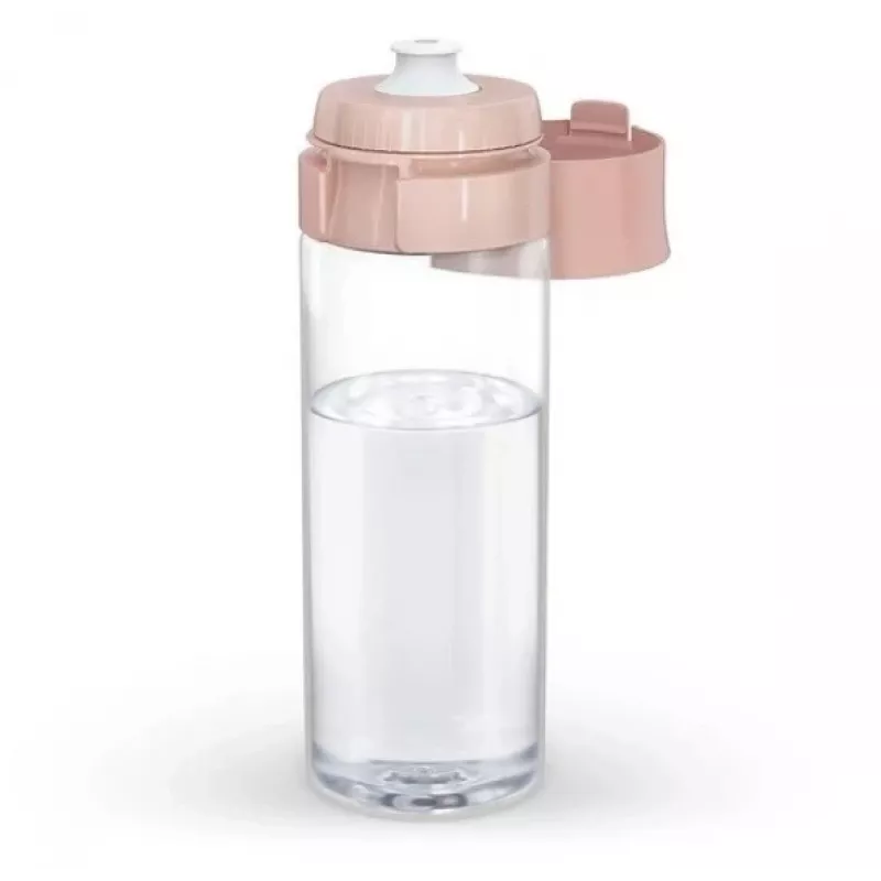 Filterflasche BRITA Vital Peach 600 ml mit BRITA MicroDisc-Filtern (5 Discs)