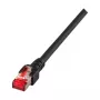 EFB-Elektronik RJ45 Patchkabel Cat.6 S/FTP LSZH schwarz 15m
