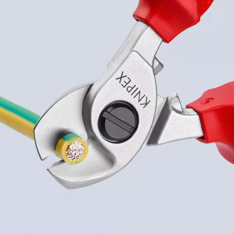 Knipex 95 16 165 Kabelschere isoliert, 165 mm