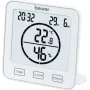 Hygrometer Beurer HM 22 digitale Raumluftfeuchtemessung, Digitalanzeige