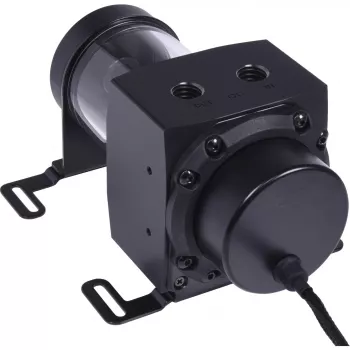 Alphacool Core 100 Aurora ARGB Ausgleichsbehälter mit VPP-Pumpe, Acryl, schwarz