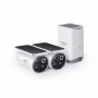 Baseus S1 Pro Outdoor Dual 3K Überwachungskamera-Set für außen (2 Stk.), weiß