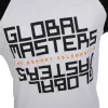 Global Masters T-Shirt GM Text - Weiß (S)