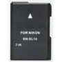 Extra Digital EN-EL14 Akku für Nikon, 7,4V 1500mAh, Li-ion
