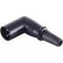 ShiverPeaks S/CONN maximum connectivity XLR-Winkelstecker, Schwarz, 55006
